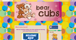 Desktop Screenshot of dearbearcubs.blogspot.com