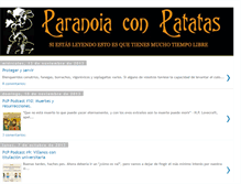 Tablet Screenshot of paranoiaconpatatas.blogspot.com