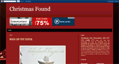 Desktop Screenshot of christmasfound.blogspot.com