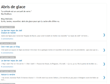 Tablet Screenshot of abris-de-glace.blogspot.com