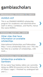 Mobile Screenshot of gambiascholars.blogspot.com