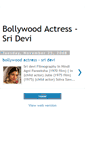 Mobile Screenshot of bollywood-actress-sridevi.blogspot.com