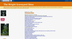 Desktop Screenshot of graveyardstew.blogspot.com