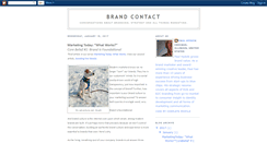 Desktop Screenshot of brandcontact.blogspot.com