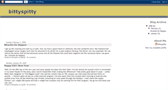 Desktop Screenshot of bittyspitty.blogspot.com