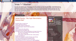 Desktop Screenshot of masliah-21.blogspot.com