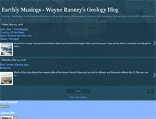 Tablet Screenshot of earthly-musings.blogspot.com