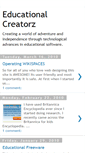 Mobile Screenshot of educationalcreatorz.blogspot.com