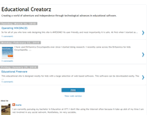 Tablet Screenshot of educationalcreatorz.blogspot.com