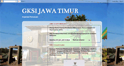 Desktop Screenshot of gksi-jatim.blogspot.com