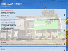 Tablet Screenshot of gksi-jatim.blogspot.com