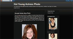 Desktop Screenshot of hotyoungactress.blogspot.com