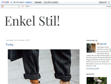 Tablet Screenshot of enkelstil.blogspot.com