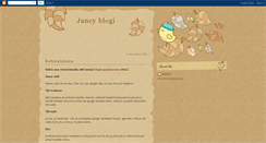 Desktop Screenshot of janeyblogi.blogspot.com