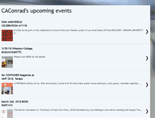 Tablet Screenshot of caconradevents.blogspot.com