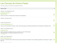 Tablet Screenshot of lascienciasdeantonio.blogspot.com