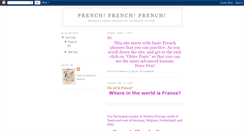 Desktop Screenshot of hello-frenchies.blogspot.com