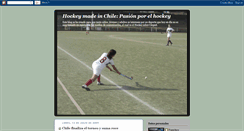 Desktop Screenshot of hockeymadeinchile.blogspot.com