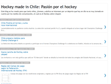 Tablet Screenshot of hockeymadeinchile.blogspot.com