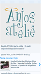 Mobile Screenshot of anjosatelier.blogspot.com