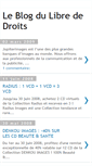 Mobile Screenshot of librededroits.blogspot.com