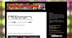 Desktop Screenshot of cumbiadelrecuerdoargentina.blogspot.com