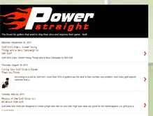 Tablet Screenshot of powerstraight.blogspot.com