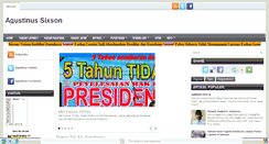Desktop Screenshot of agustinus6son.blogspot.com