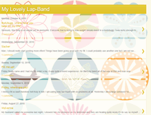 Tablet Screenshot of mylovelylapband.blogspot.com