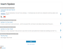 Tablet Screenshot of insertupdate.blogspot.com