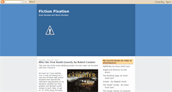 Desktop Screenshot of fictionfixation.blogspot.com