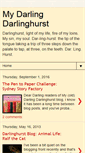 Mobile Screenshot of mydarlingdarlinghurst.blogspot.com