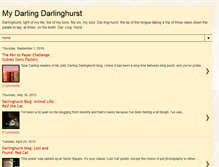 Tablet Screenshot of mydarlingdarlinghurst.blogspot.com