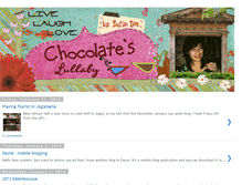 Tablet Screenshot of chocolateslullaby.blogspot.com