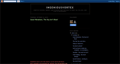 Desktop Screenshot of ingenousvortex.blogspot.com