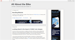 Desktop Screenshot of onthebikeagain.blogspot.com