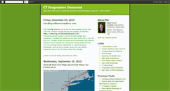 Desktop Screenshot of ctprogressivedemocrat.blogspot.com