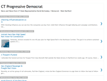 Tablet Screenshot of ctprogressivedemocrat.blogspot.com