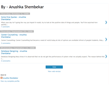 Tablet Screenshot of anushkashembekar.blogspot.com
