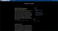 Desktop Screenshot of cinemadairy.blogspot.com