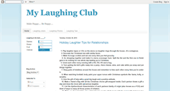 Desktop Screenshot of mylaughingclub.blogspot.com