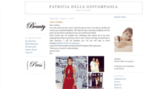 Desktop Screenshot of patriciadellagiovampaolaenglish.blogspot.com