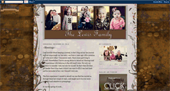 Desktop Screenshot of mmlewisfamily.blogspot.com