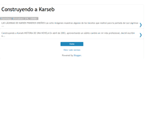 Tablet Screenshot of construyendoakarseb.blogspot.com
