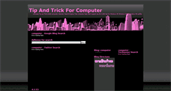 Desktop Screenshot of com0tips.blogspot.com