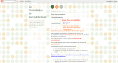 Desktop Screenshot of commissiondesurendettement.blogspot.com