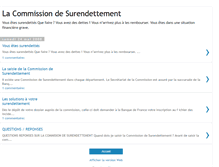 Tablet Screenshot of commissiondesurendettement.blogspot.com