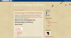 Desktop Screenshot of forextradinginkenya.blogspot.com