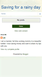 Mobile Screenshot of cr-savingforarainyday.blogspot.com