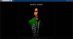 Desktop Screenshot of marcohenry.blogspot.com